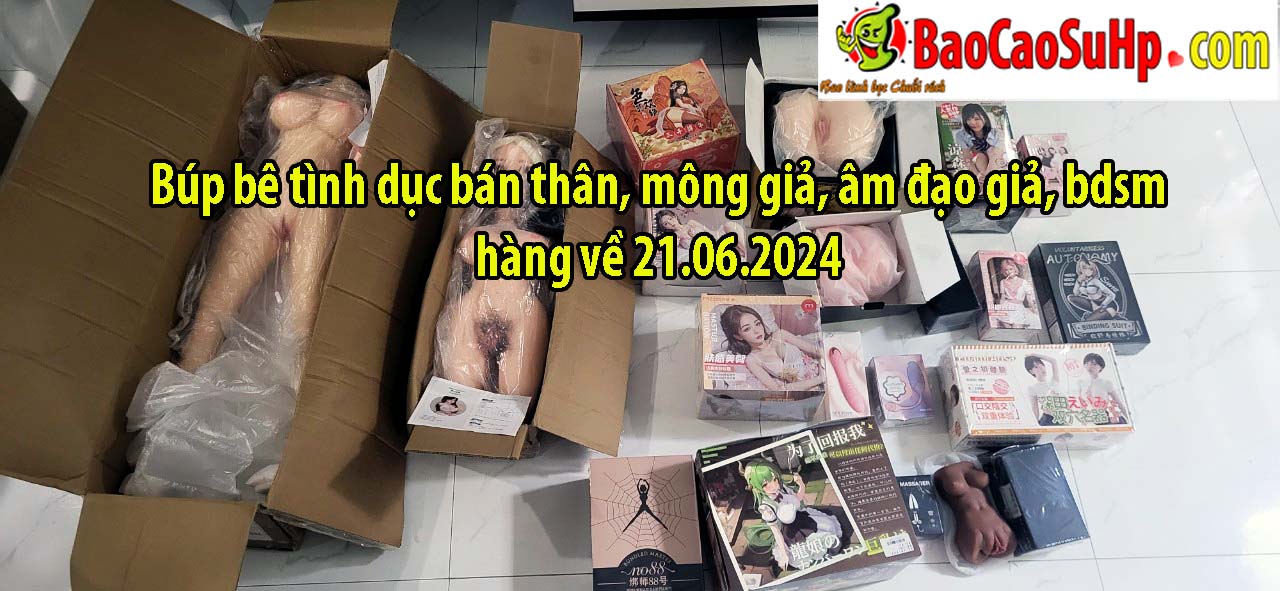 Búp bê tình dục bán thân, mông giả, âm đạo giả, bdsm hàng về 21.06.2024