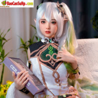 Búp bê tình dục Cosplay Tinh linh vui vẻ Y Na Đầu silicon 158cm + Thân mềm TPE + cấy tóc