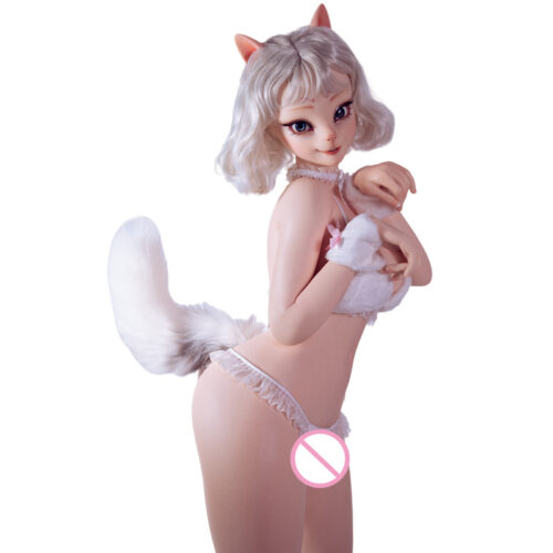 bup be tinh duc Anime White BunnyLili Girl Full Silicone 5 - Búp bê tình dục Anime White BunnyLili Girl Full Silicone 1m64