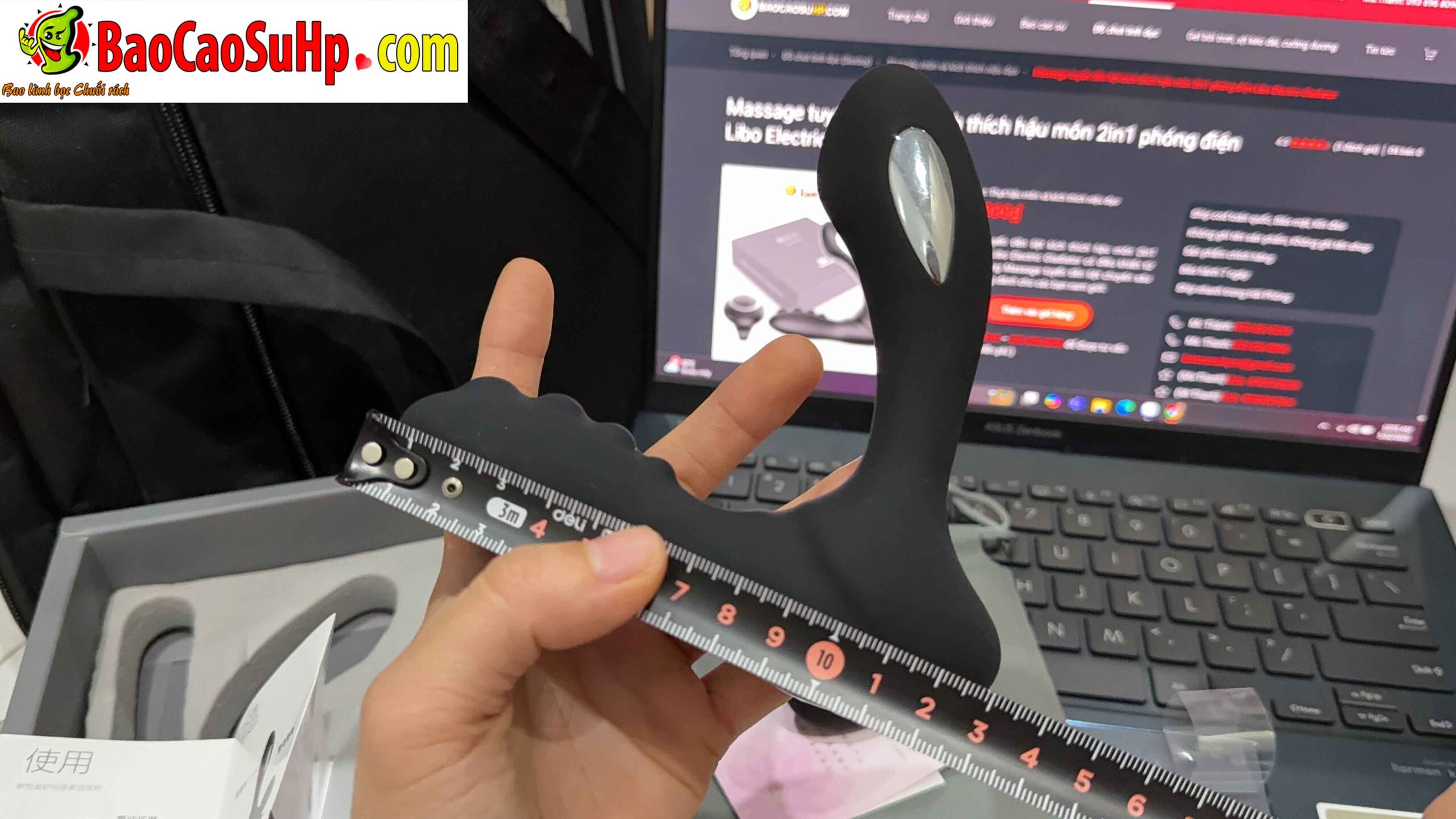 Massage tuyen tien liet kich thich hau mon 2in1 phong dien Libo Electric Gladiator 1 scaled - Massage tuyến tiền liệt kích thích hậu môn 2in1 phóng điện Libo Electric Gladiator