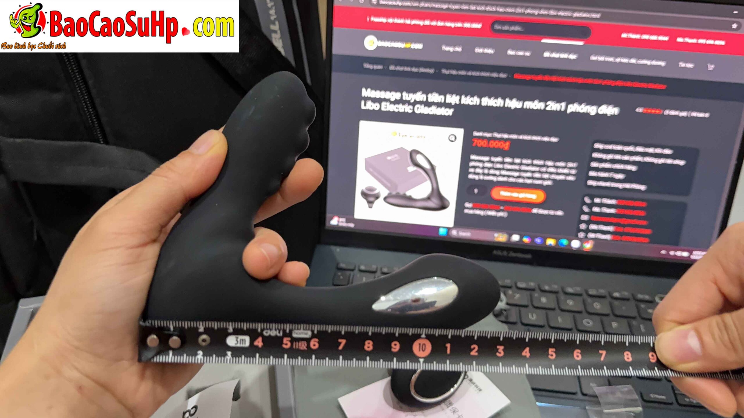 Massage tuyen tien liet kich thich hau mon 2in1 phong dien Libo Electric Gladiator 2 scaled - Massage tuyến tiền liệt kích thích hậu môn 2in1 phóng điện Libo Electric Gladiator