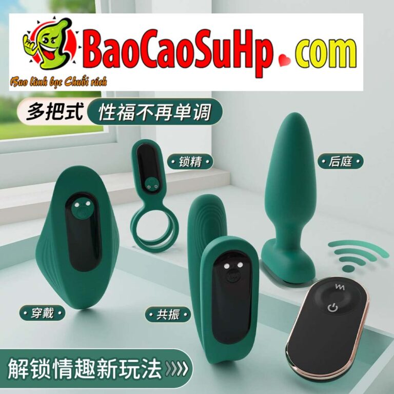 Bộ trứng rung , thụt hậu mông, vòng đeo dương vật Shande S429 Treasure of love