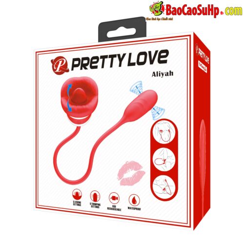 trung rung day ket hop luoi liem Pretty Love Bi 300078 10 - Trứng rung đẩy kết hợp lưỡi liếm Pretty Love Bi-300078