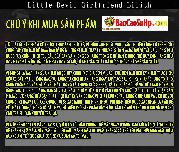 详情 20 - Búp bê tình dục Búp bê đầu silicon Anime Mizzzee Little Devil Lilith 80 cm 详情 20 - Búp bê tình dục Búp bê đầu silicon Anime Mizzzee Little Devil Lilith 80 cm