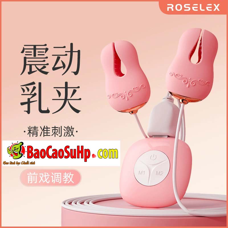 kep ti ROSELEX Louisa 2 qua 1 - Kẹp ti ROSELEX Louisa mềm mại nhẹ nhàng nhiều chế độ rung kep ti ROSELEX Louisa 2 qua 1 - Kẹp ti ROSELEX Louisa mềm mại nhẹ nhàng nhiều chế độ rung