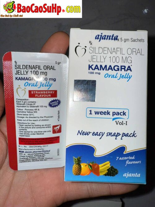 thach kamagra tang cuong sinh ly 2 - Thạch sinh lý Kamagra Oral Jelly 100mg Hải Phòng hiệu quả giá tốt