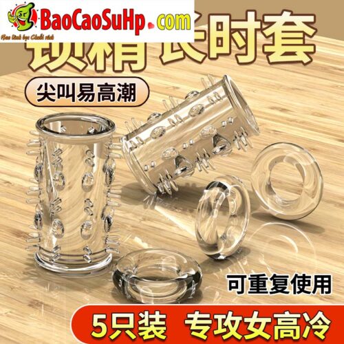 anh bia donden Mizzzee Delight LN0866 2 - Bộ donden Mizzzee vòng đeo trong suốt mềm mại Delight LN0866