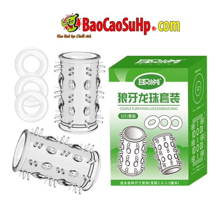 Bộ donden Mizzzee vòng đeo trong suốt mềm mại Delight LN0866