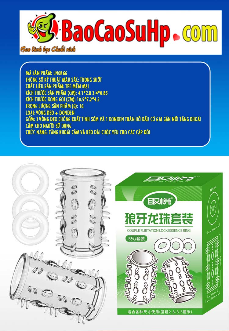 anh gt bo vong donden Delight LN0866 8 - Bộ donden Mizzzee vòng đeo trong suốt mềm mại Delight LN0866 anh gt bo vong donden Delight LN0866 8 - Bộ donden Mizzzee vòng đeo trong suốt mềm mại Delight LN0866