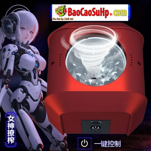 coc thu dam HOTBOY Magic Cube Red bia 2 - Cốc thủ dâm HOTBOY Magic Cube Red thiết kế độc đáo Thụt xoay.
