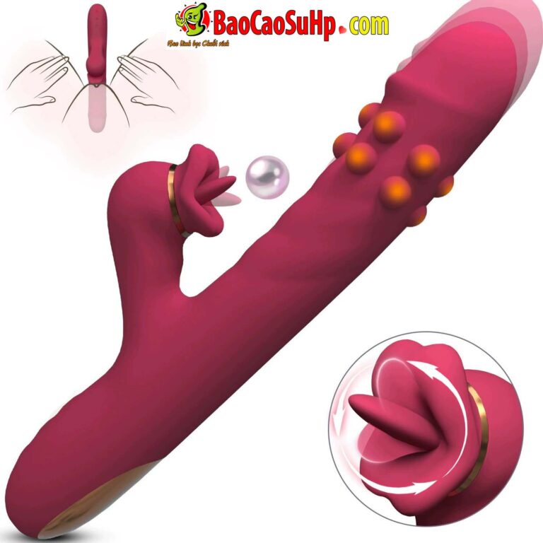 Dương vật giả bi xoắn lưỡi liếm thụt lên xuống R420 Sherwin