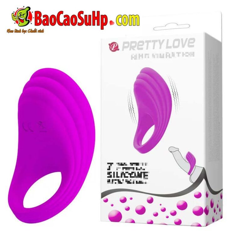 Vòng đeo dương vật Prettylove Ring Coc BI-210150 7 chế độ