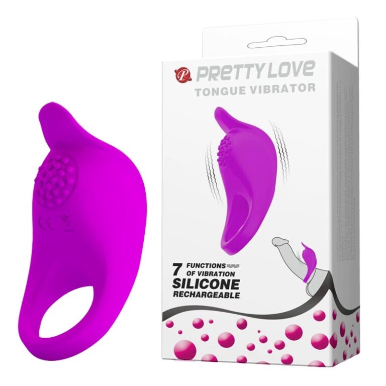 Vòng đeo dương vật Prettylove rhino BI-210151 rung mạnh mẽ