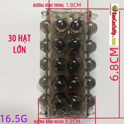 12 - Bộ donden khúc hở đầu Stretehy Penis Sleeve Set 7 món
