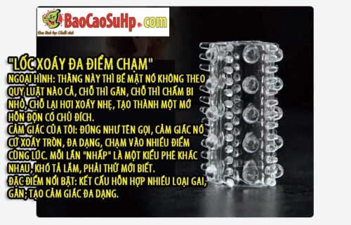 18 - Bộ donden khúc hở đầu Stretehy Penis Sleeve Set 7 món