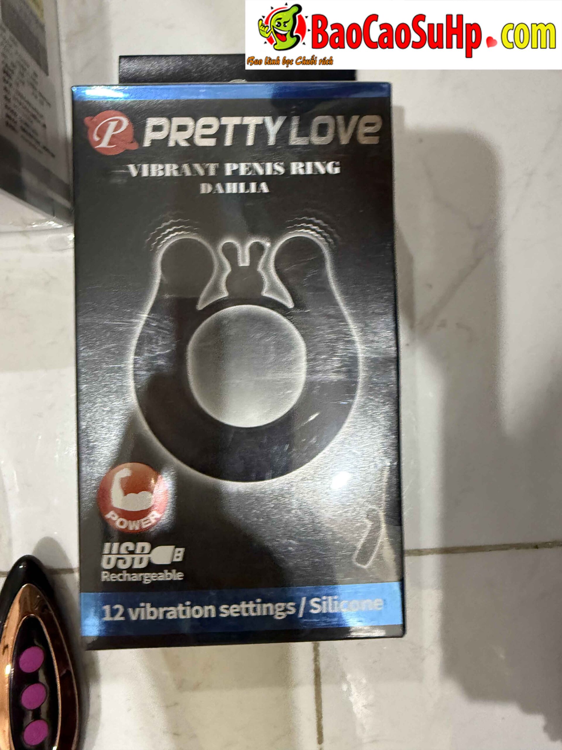 Vong deo duong vat 2 dong co rung Baile Prettylove MASTER RING 12 che do scaled