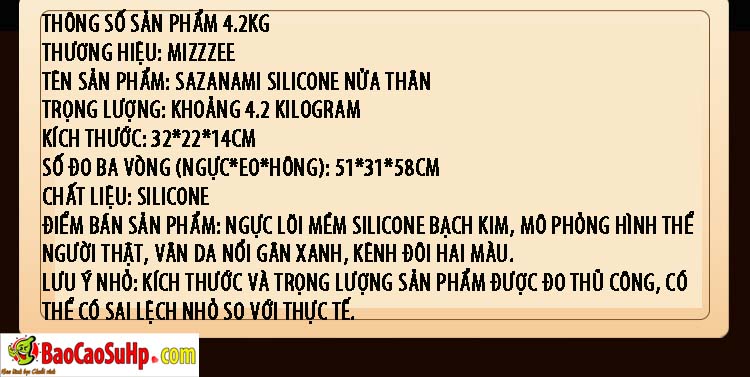 bup be tinh duc ban than Silicone Mizzzee Sazanami 20 - Búp bê tình dục bán thân Full Silicone dạng béo tròn Mizzzee Sazanami 6kg bup be tinh duc ban than Silicone Mizzzee Sazanami 20 - Búp bê tình dục bán thân Full Silicone dạng béo tròn Mizzzee Sazanami 6kg
