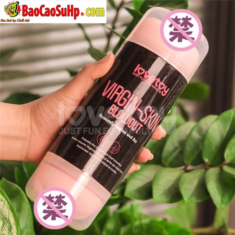 Cốc thủ dâm 2 đầu âm đạo và mông Lovetoy Virgin-skin Blowout USA