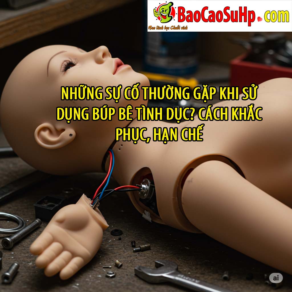 su co khi su dung bup be tinh duc