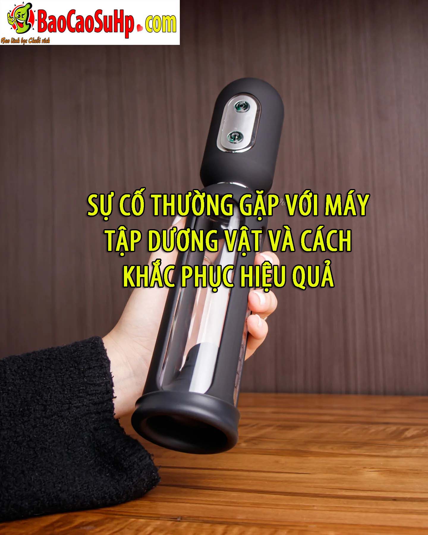 su co thuong gap khi su dung may tap duong vat