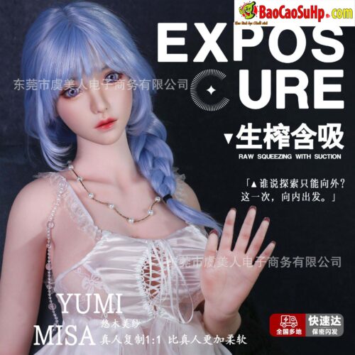 1 - Búp bê tình dục bán thân Lapis Bardot đầu silicone cấy tóc 23kg (Oder)