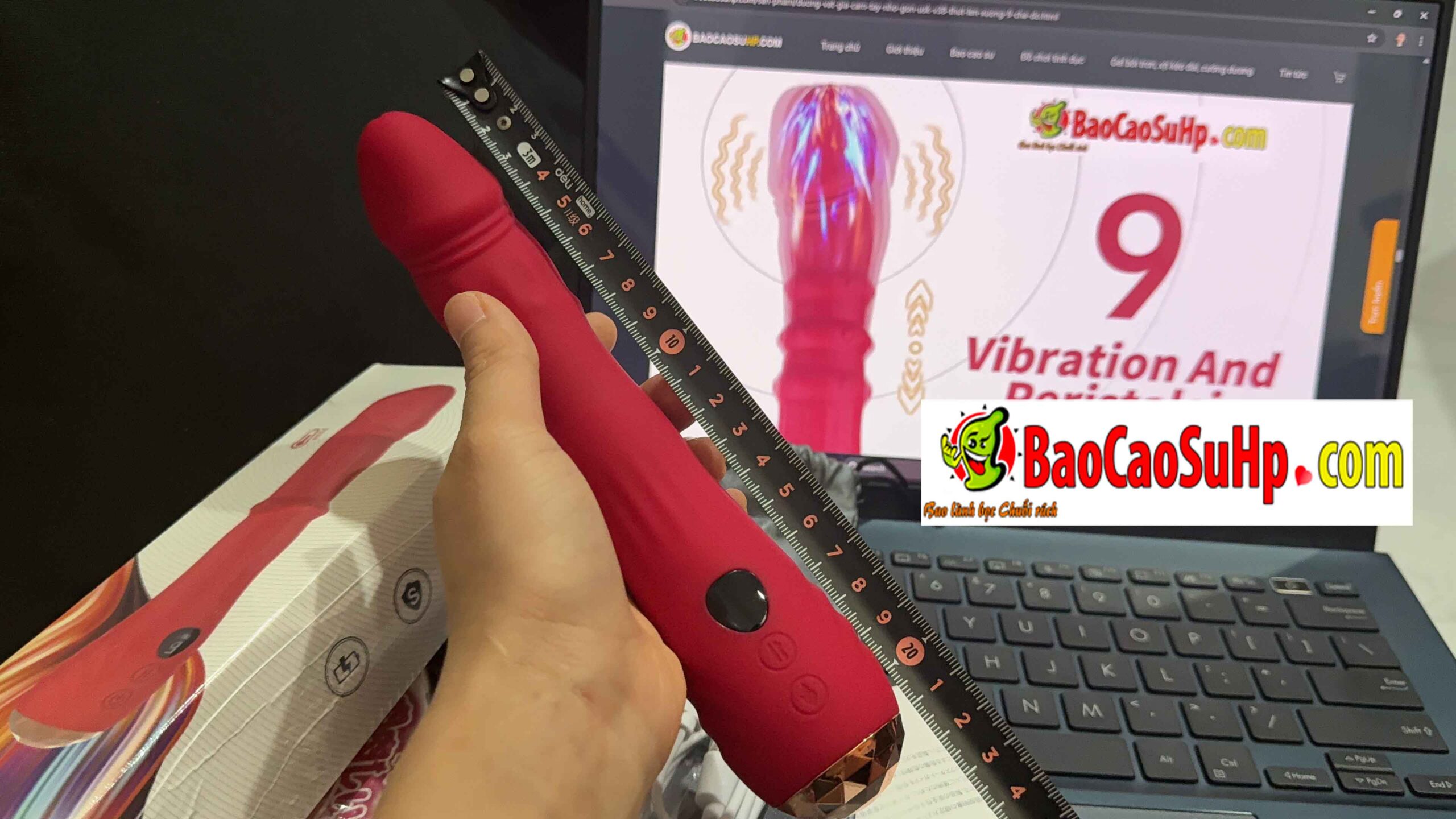 Anh chup duong vat gia cam tay nho gon USK V38 2 scaled - Dương vật giả cầm tay nhỏ gọn USK-V38 thụt lên xuống 9 chế độ