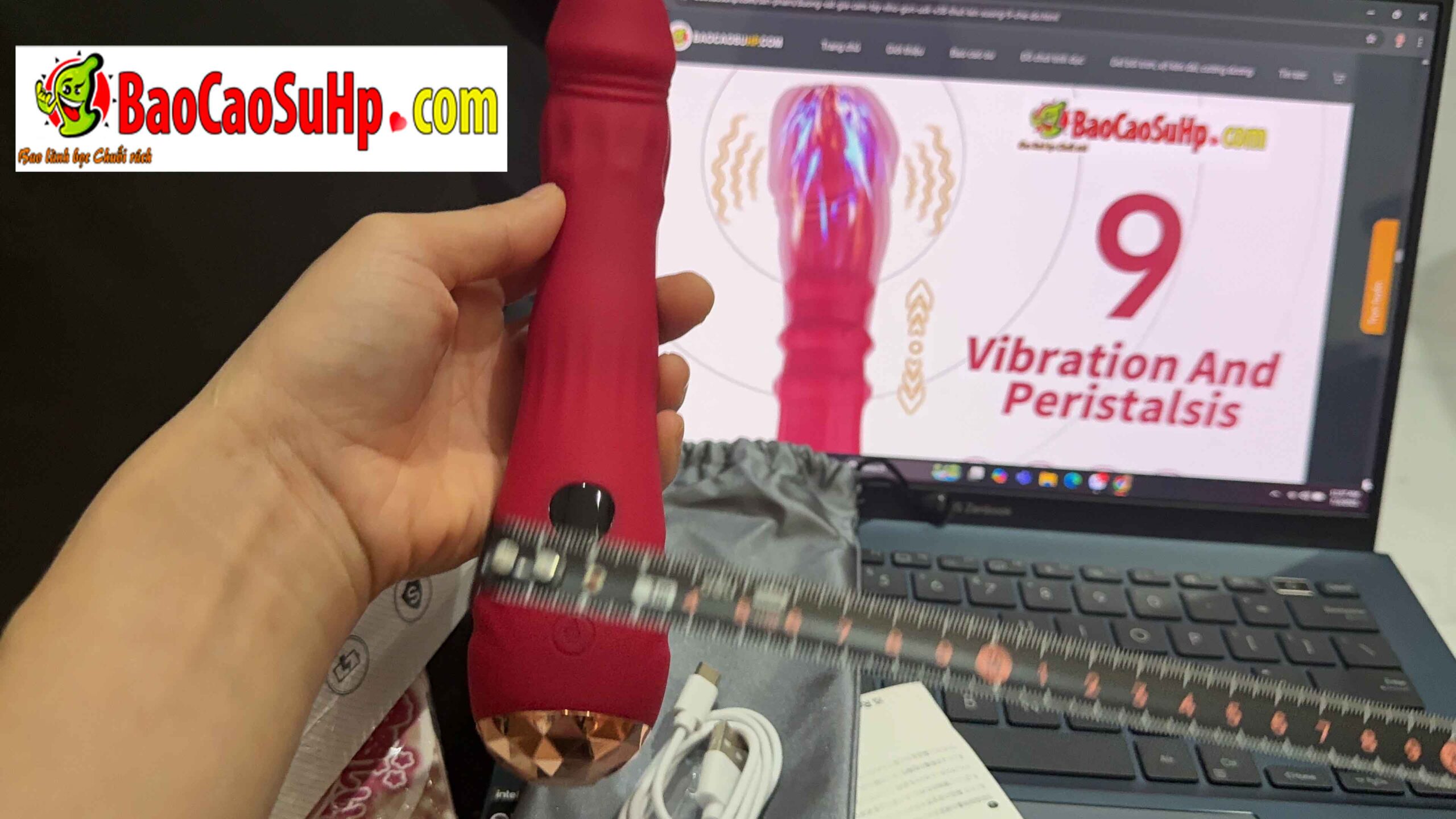 Anh chup duong vat gia cam tay nho gon USK V38 3 scaled - Dương vật giả cầm tay nhỏ gọn USK-V38 thụt lên xuống 9 chế độ