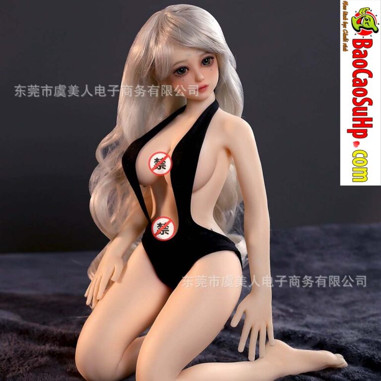 Búp bê tình dục anime Mini Iphigenia 60 cm Silicone cấy tóc