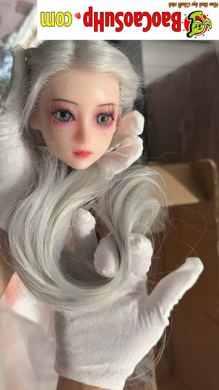 Bup be tinh duc anime Mini Iphigenia 60 cm Silicone cay toc 4 1 rotated - Búp bê tình dục anime Mini Iphigenia 60 cm Silicone cấy tóc