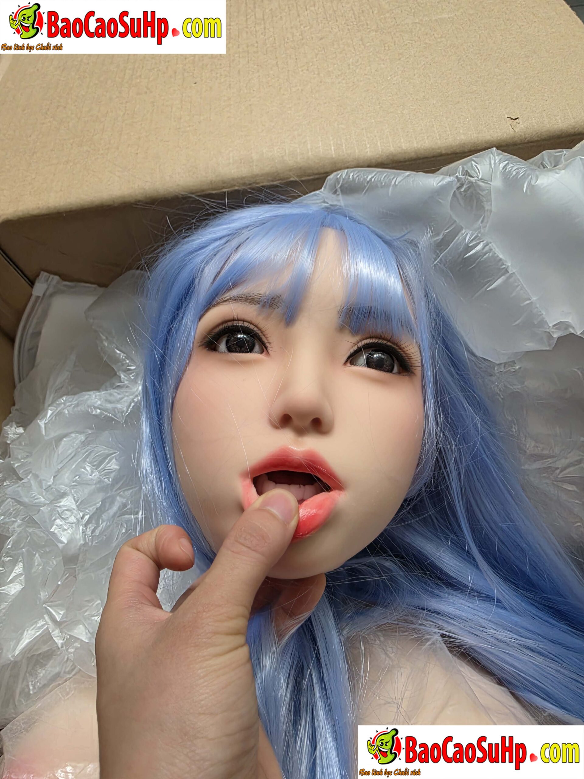 Bup be tinh duc ban than Lapis Bardot dau silicone cay toc 6 scaled - Búp bê tình dục bán thân Lapis Bardot đầu silicone cấy tóc 23kg (Oder)
