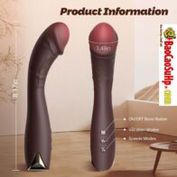 Duong vat gia G spot vibrator soc manh Regular Edition Nau Dam 2 196x196 - Dương vật giả Mizzzee Confession Rabbit Magic Purple Liếm rung mềm mại