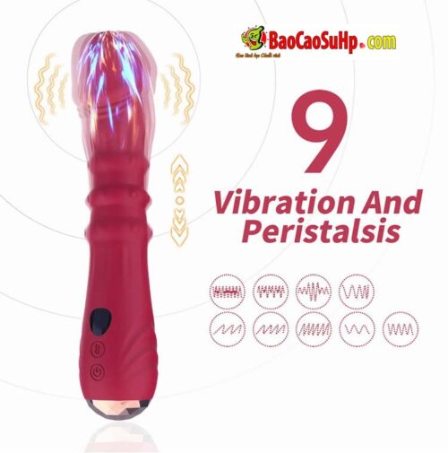 Duong vat gia cam tay nho gon USK V38 thut len xuong 9 che do 1 - Dương vật giả cầm tay nhỏ gọn USK-V38 thụt lên xuống 9 chế độ