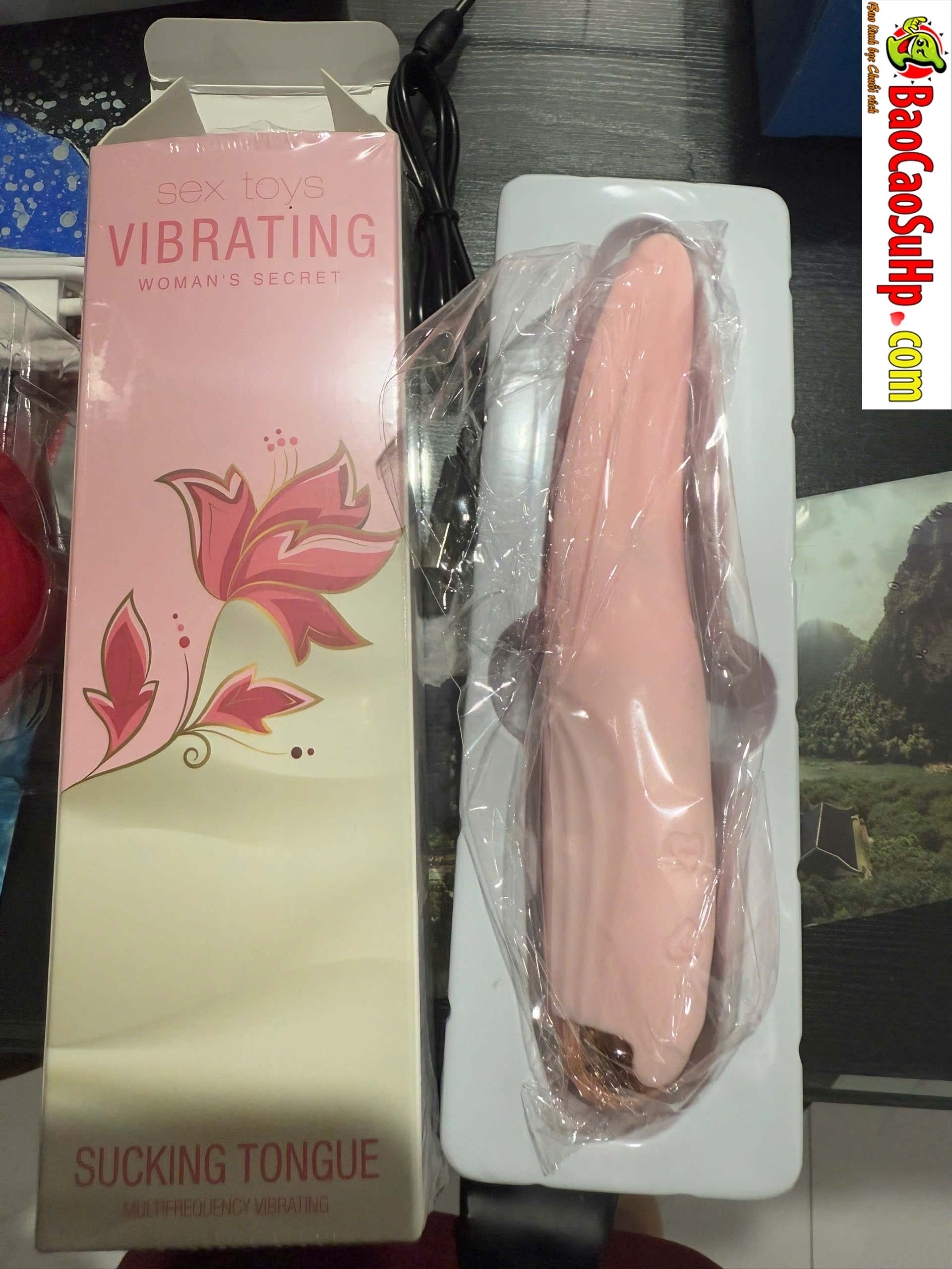 Luoi liem rung nho gon 3D Timid silicone mem mai chong nuoc 10 che do rung - Lưỡi liếm rung nhỏ gọn 3D Timid silicone mềm mại chống nước 10 chế độ rung.