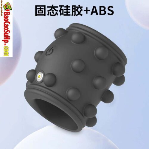 Vong deo duong vat Gan Gai noi mem mai rung manh me SZ063 Azaria 3 - Vòng đeo dương vật Gân Gai nổi mềm mại rung mạnh mẽ SZ063 Azaria Silicone