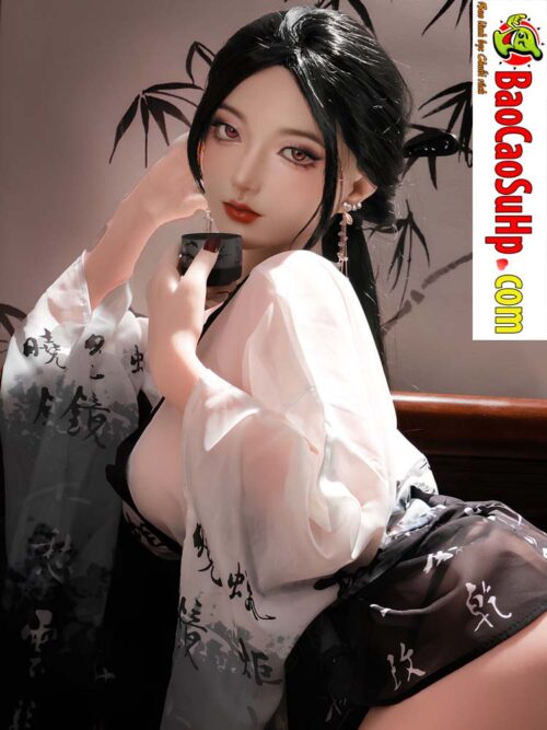 anh bia Bup be tinh duc Full Mizzzee phong cach co trang bi an Nguyet Thien 6 - Búp bê tình dục Full Silicone Mizzzee Nguyệt Thiền phong cách cổ trang bí ẩn  1m58