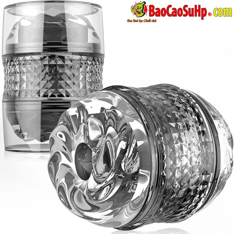 Cốc thủ dâm trong suốt 2 đầu Air Short Tuning nhỏ gọn