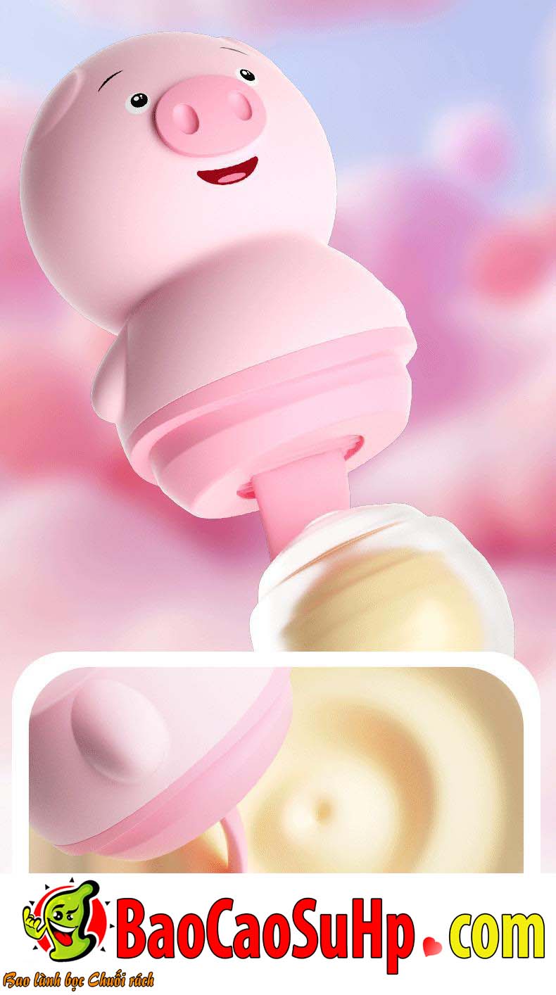 lon liem PIG 2in1 Ver 2 update 11 - Lợn liếm Pig Love Ver 2 Update Hút liếm 2in1 silicone mềm mại chống nước lon liem PIG 2in1 Ver 2 update 11 - Lợn liếm Pig Love Ver 2 Update Hút liếm 2in1 silicone mềm mại chống nước