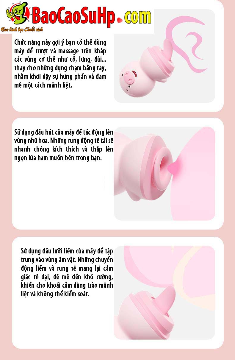 lon liem PIG 2in1 Ver 2 update 17 - Lợn liếm Pig Love Ver 2 Update Hút liếm 2in1 silicone mềm mại chống nước lon liem PIG 2in1 Ver 2 update 17 - Lợn liếm Pig Love Ver 2 Update Hút liếm 2in1 silicone mềm mại chống nước