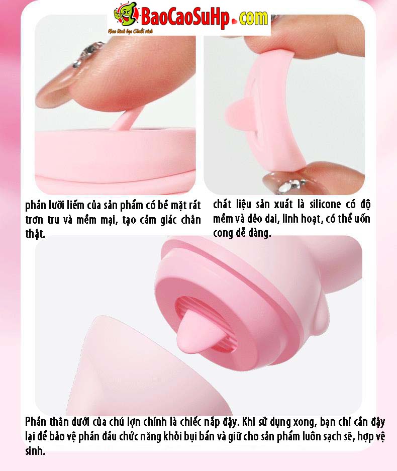 lon liem PIG 2in1 Ver 2 update 19 - Lợn liếm Pig Love Ver 2 Update Hút liếm 2in1 silicone mềm mại chống nước lon liem PIG 2in1 Ver 2 update 19 - Lợn liếm Pig Love Ver 2 Update Hút liếm 2in1 silicone mềm mại chống nước