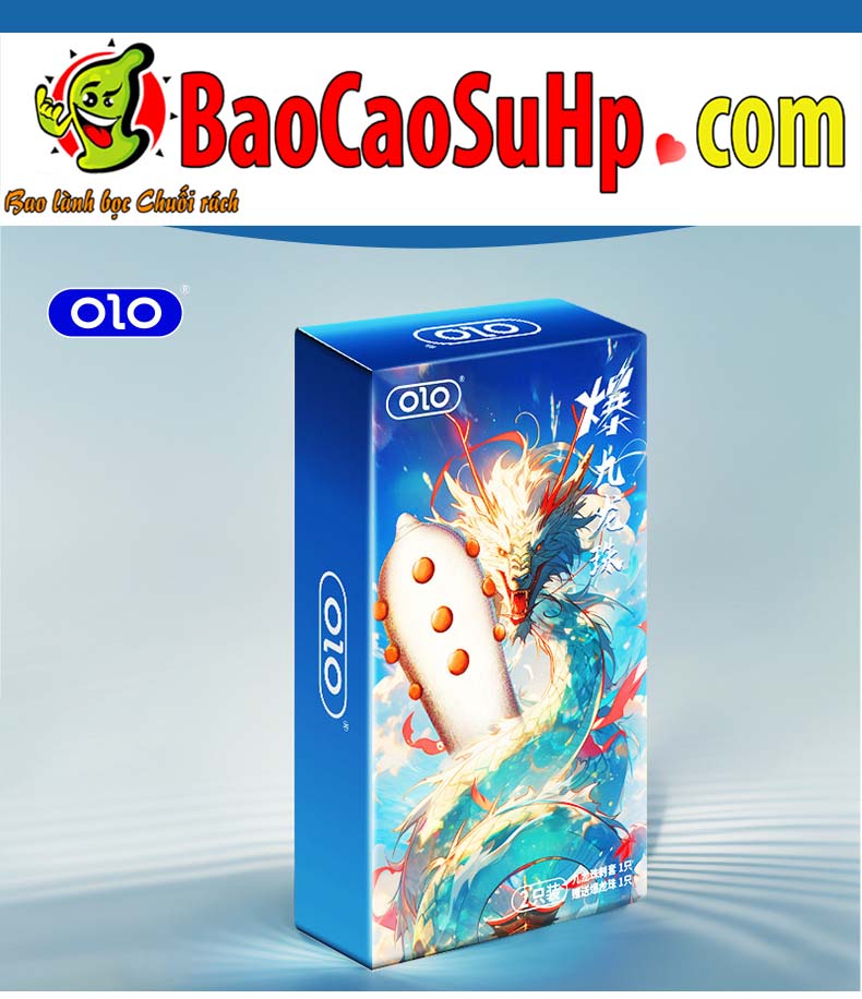 Bao cao su Olo 9 bi to noi ben dai Nine Dragon Ball Thorn 10 - Bao Cao Su OLO Bi Cửu Long Châu (9 Bi Rồng) - Bùng Nổ Mọi Cuộc Yêu