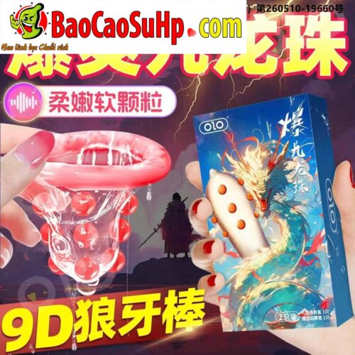 Bao cao su Olo 9 bi to noi ben dai Nine Dragon Ball Thorn 3 - Bao Cao Su OLO Bi Cửu Long Châu (9 Bi Rồng) - Bùng Nổ Mọi Cuộc Yêu