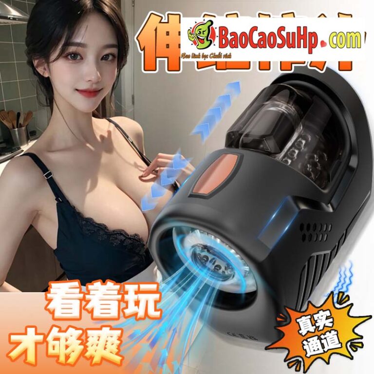 Cốc thủ dâm Black QiaRan International Space thụt hút New