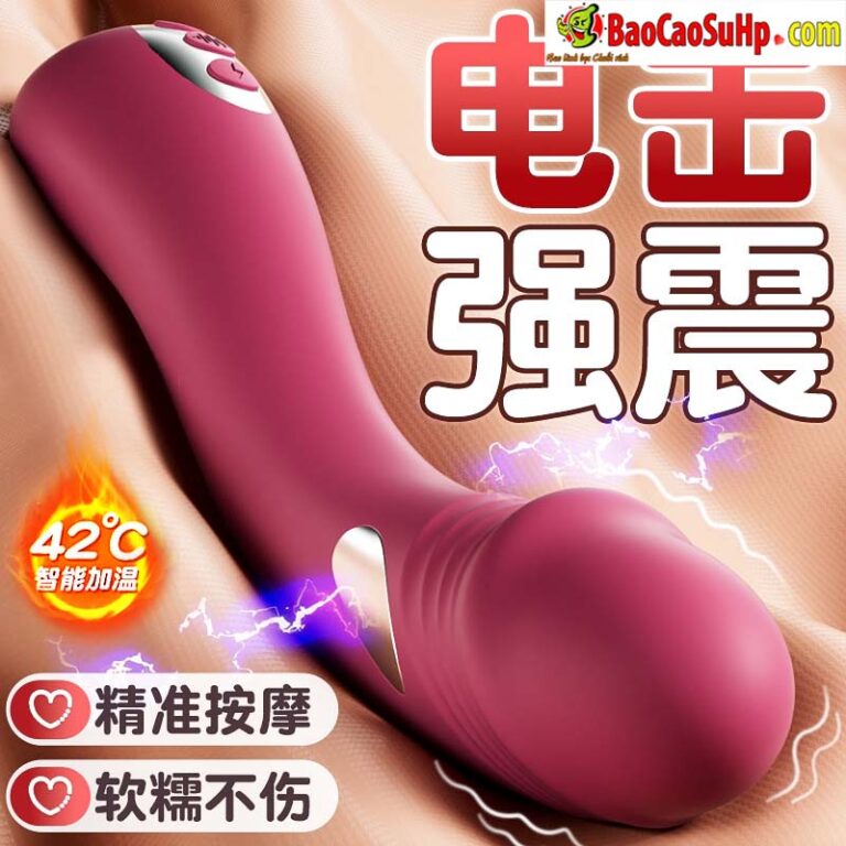 Dương vật giả cầm tay Jiuuy Jiela G sport rung mạnh giật điện kèm phát nhiệt