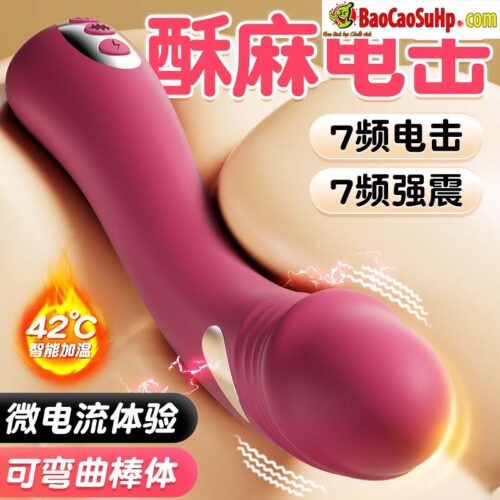 Duong vat gia cam tay Jiuuy Jiela G sport manh 3 - Dương vật giả cầm tay Jiuuy Jiela G sport rung mạnh giật điện kèm phát nhiệt