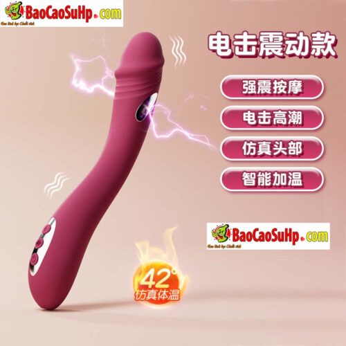 Duong vat gia cam tay Jiuuy Jiela G sport manh 6 - Dương vật giả cầm tay Jiuuy Jiela G sport rung mạnh giật điện kèm phát nhiệt