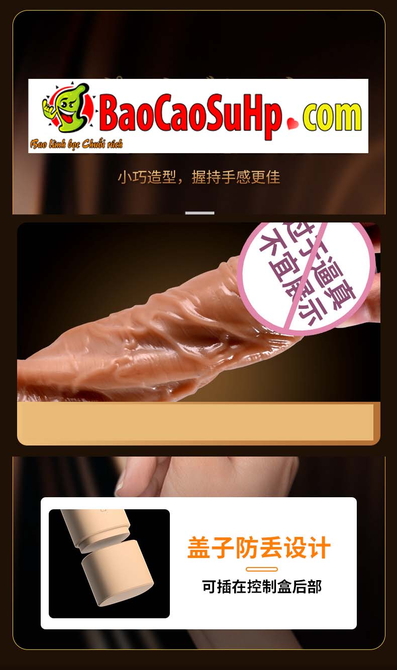 Duong vat gia gia re dong dat Welove Stock 13 - Dương vật giả giá rẻ đóng đất Welove Spark Wand có dây rung nhiều chế độ.
