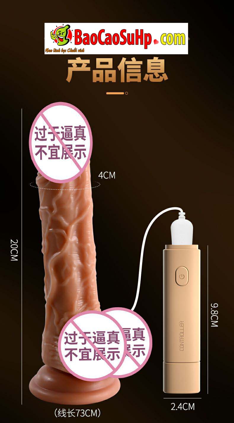 Duong vat gia gia re dong dat Welove Stock 21 - Dương vật giả giá rẻ đóng đất Welove Spark Wand có dây rung nhiều chế độ.