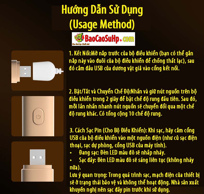 Duong vat gia gia re dong dat Welove Stock 23 - Dương vật giả giá rẻ đóng đất Welove Spark Wand có dây rung nhiều chế độ.