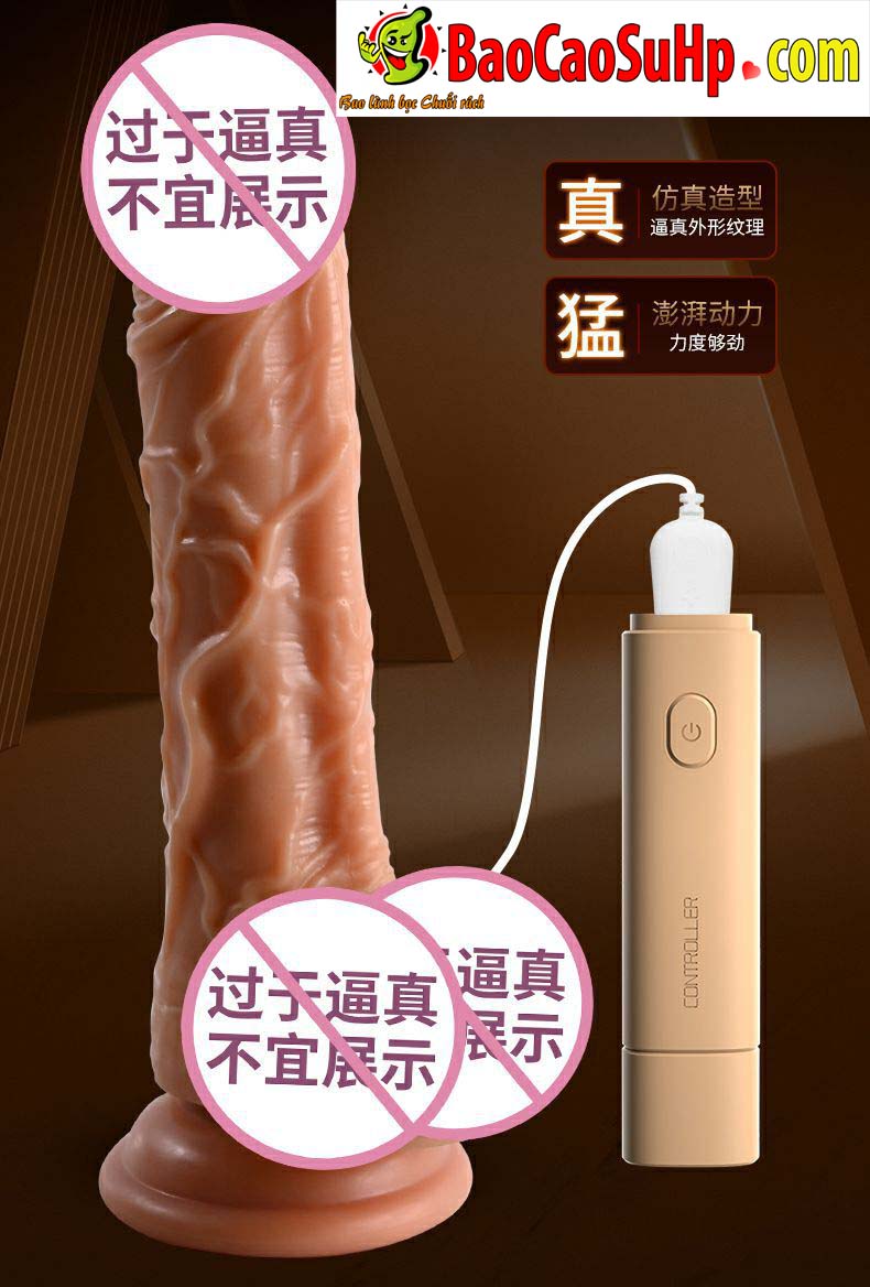 Duong vat gia gia re dong dat Welove Stock 7 - Dương vật giả giá rẻ đóng đất Welove Spark Wand có dây rung nhiều chế độ.