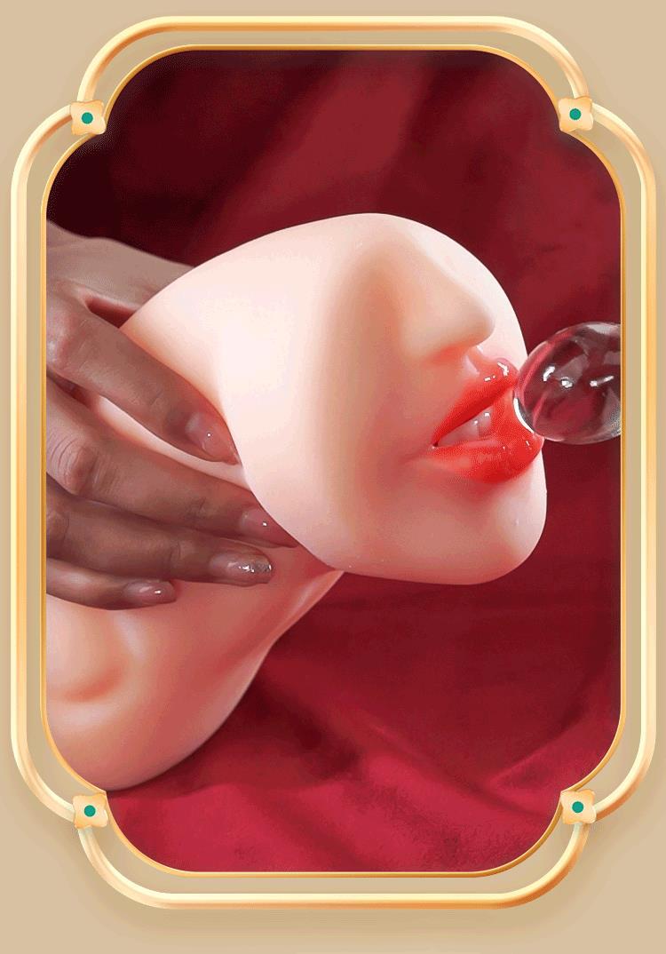 Mieng gia Jiuuy Tam Di mem mai co vong khit 3D Full phu kien 21 - Miệng giả nguyên khối Jiuuy Tâm Di mềm mại có vòng khít 3D Full phụ kiện
